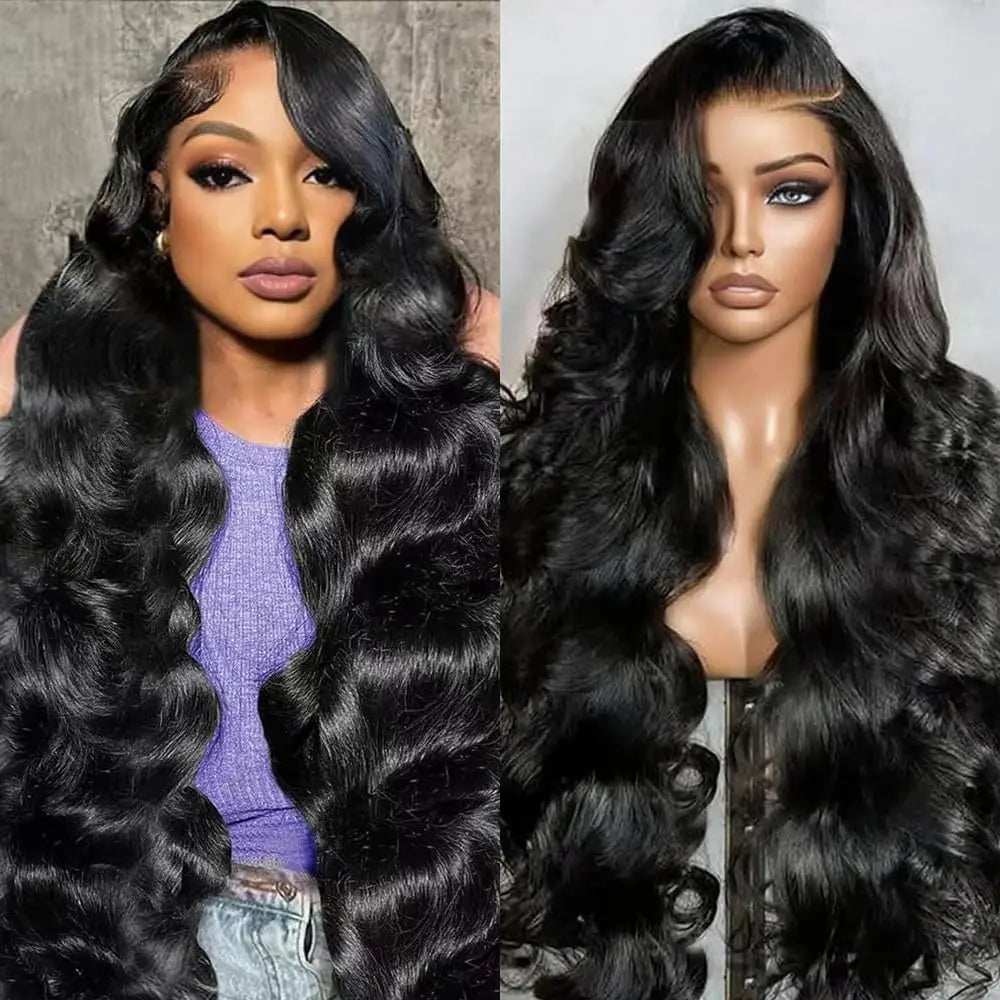 40 Inch Body Wave Human Hair Wigs 13x6 Transparent Human Hair 13x4 Hd Lace Frontal Wig Human Hair Pre Pluck Lace Front Wig