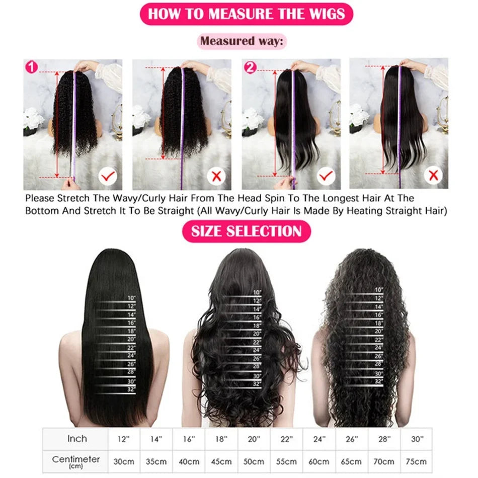 40 Inches Body Wave Human Hair Wig 13x4 360 Transparent Lace Front Human Hair Wig 13x6 Brazilian Lace Human Hair For Black Women