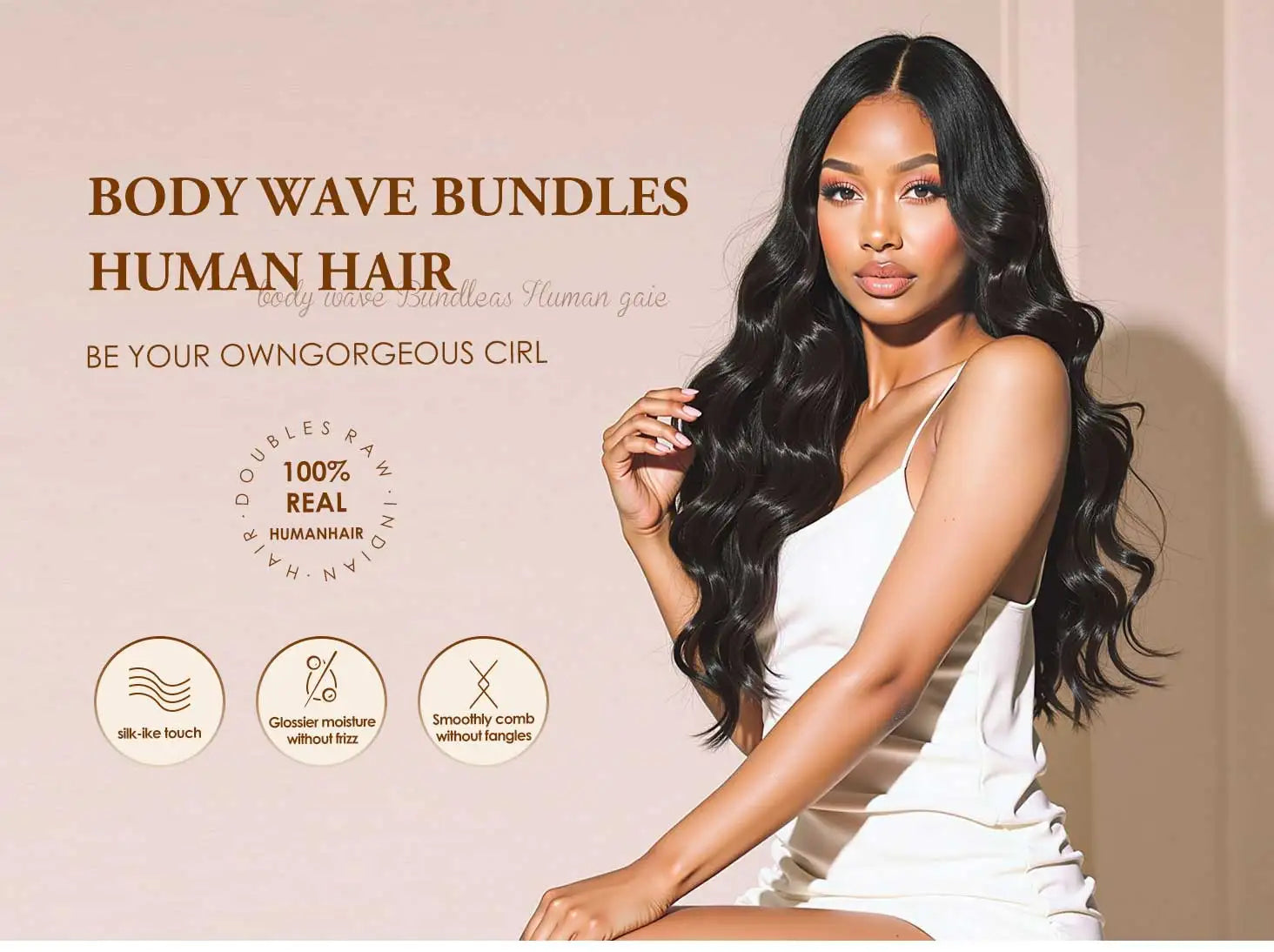16A 40 Inch Body Wave Bundles 100% Human Hair Real Raw Extensions Wet And Wavy Remy Weave Hair Bundles For Black Women Quality