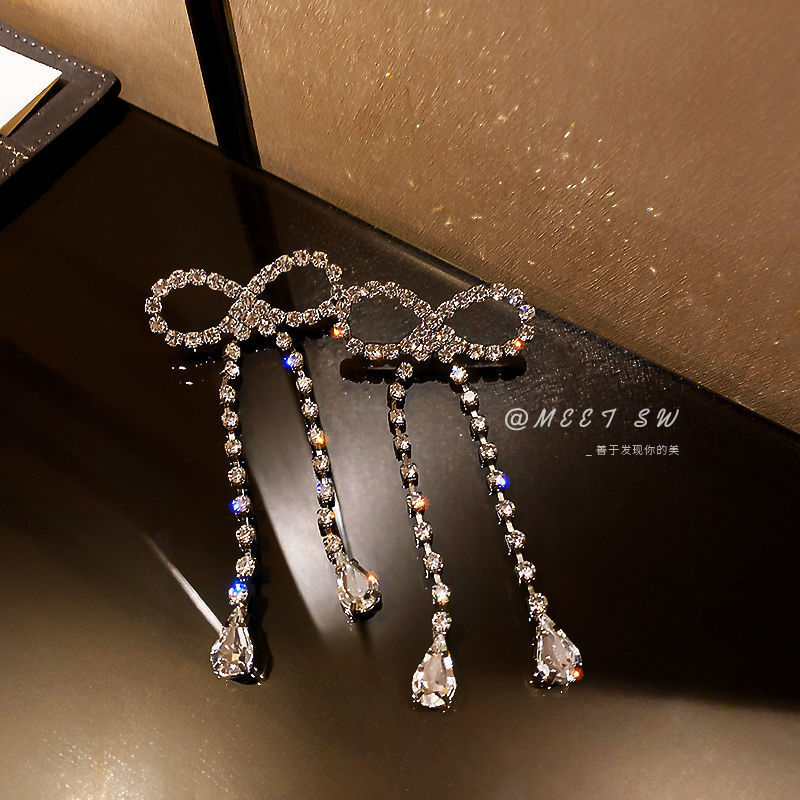 Zircon Square Bow Set