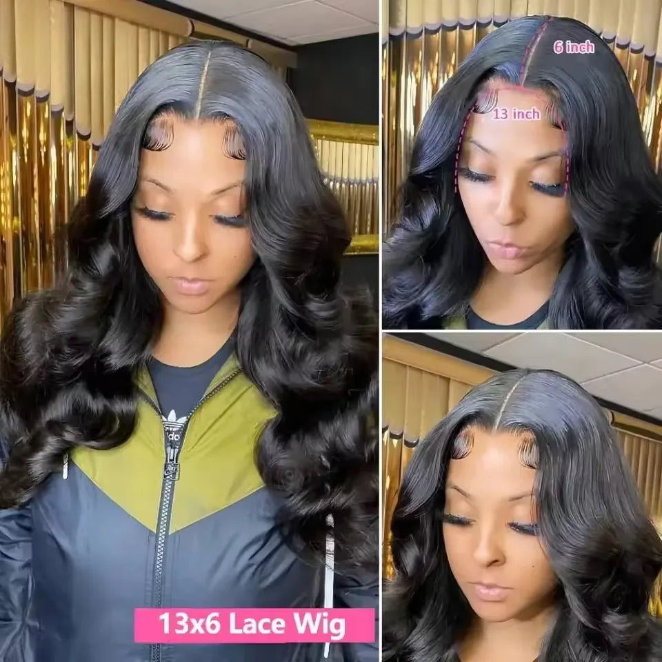 30 40  Inch Body Wave Wigs 13x6 13x4 Hd Lace Frontal Wig 250 Density Human Hair Wigs Hd Lace Wig Preplucked Brazilian Hair Wigs
