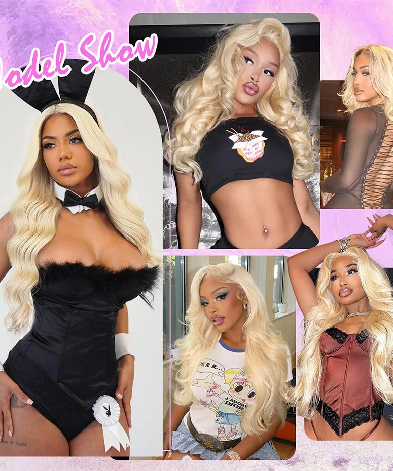 300% High Density Lace Wigs Body Wave Blonde Wig 613 Hd Lace Frontal Wig 13x6 Vietnamese Raw Hair 13x4 Lace Front Human Hair Wig