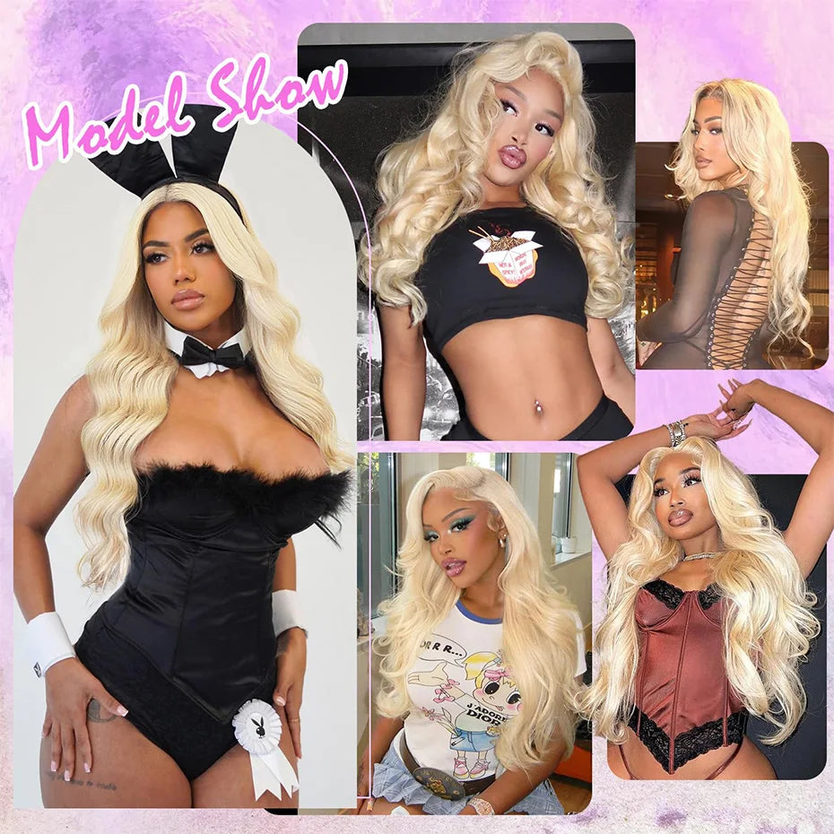 300% High Density Lace Wigs Body Wave Blonde Wig 613 Hd Lace Frontal Wig 13x6 Vietnamese Raw Hair 13x4 Lace Front Human Hair Wig