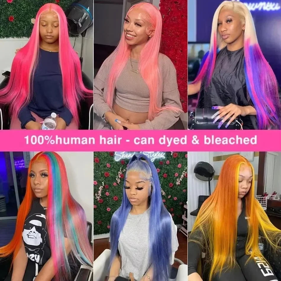 250% Density Blonde 613 Human Hair Wigs 13x6 HD Lace Front Wigs Straight Human Hair Lace Frontal Wig Brazilian Hair for Women