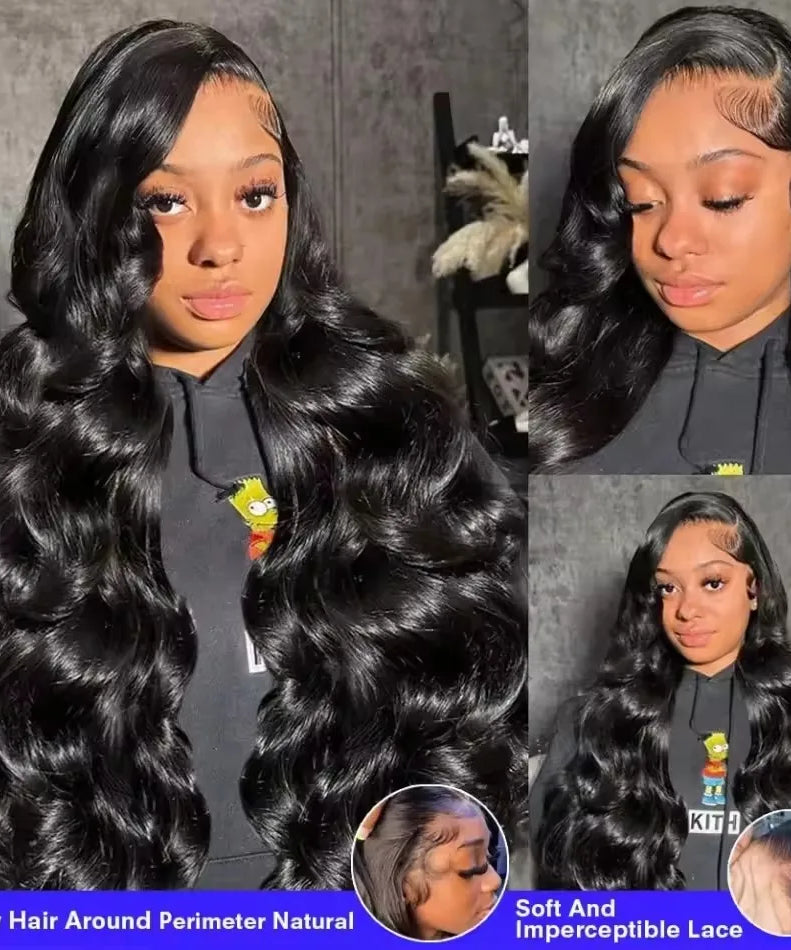 30 40  Inch Body Wave Wigs 13x6 13x4 Hd Lace Frontal Wig 250 Density Human Hair Wigs Hd Lace Wig Preplucked Brazilian Hair Wigs