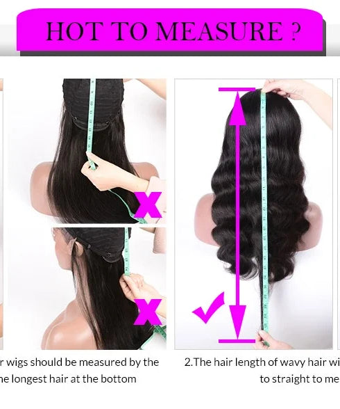 Glueless Lace Frontal Wig Human Hair Ready To Wear 400 Density Bouncy Curly 360/13x6 HD Lace Front Wig Preplucked Hair For Women