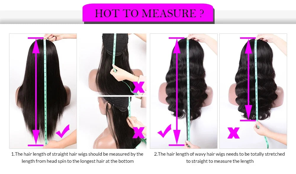 Glueless Lace Frontal Wig Human Hair Ready To Wear 400 Density Bouncy Curly 360/13x6 HD Lace Front Wig Preplucked Hair For Women
