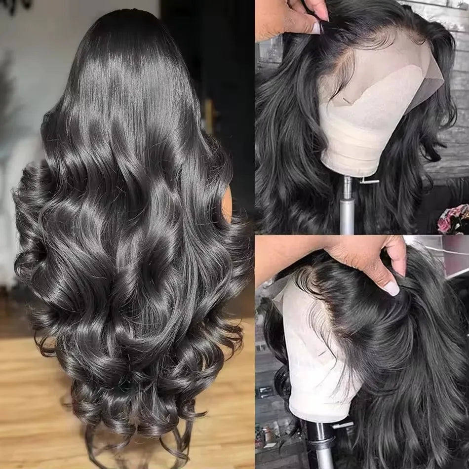 30 40  Inch Body Wave Wigs 13x6 13x4 Hd Lace Frontal Wig 250 Density Human Hair Wigs Hd Lace Wig Preplucked Brazilian Hair Wigs