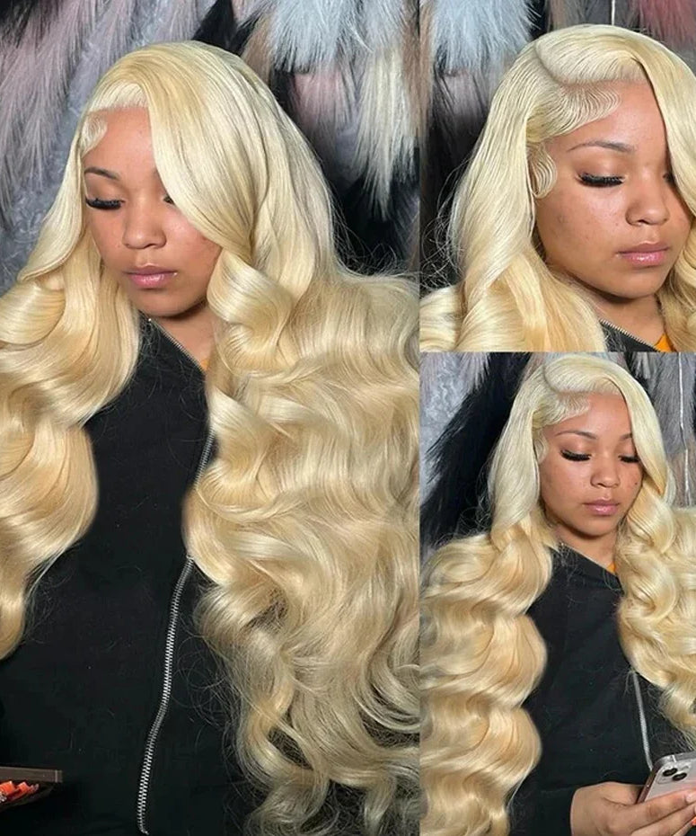 300% High Density Lace Wigs Body Wave Blonde Wig 613 Hd Lace Frontal Wig 13x6 Vietnamese Raw Hair 13x4 Lace Front Human Hair Wig