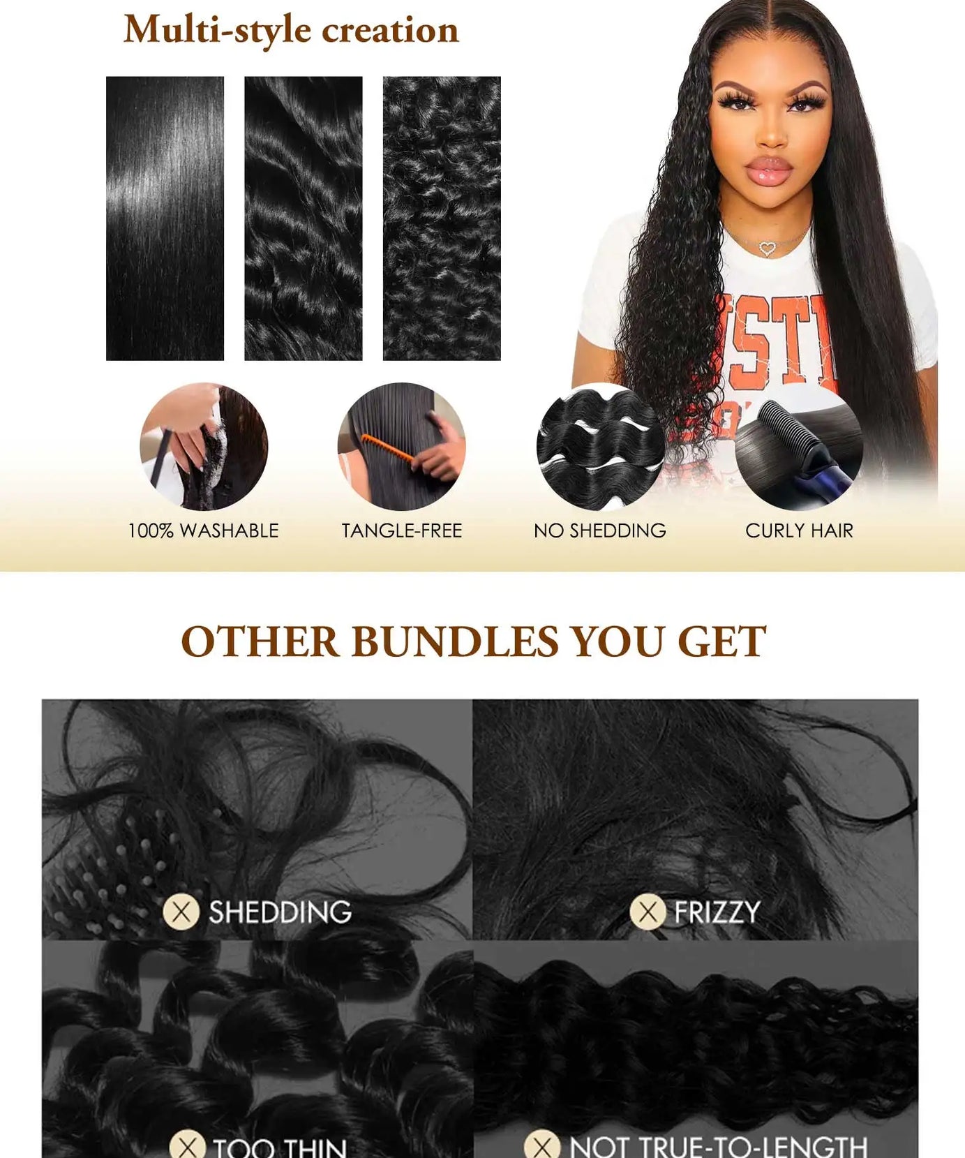 16A 40 Inch Body Wave Bundles 100% Human Hair Real Raw Extensions Wet And Wavy Remy Weave Hair Bundles For Black Women Quality