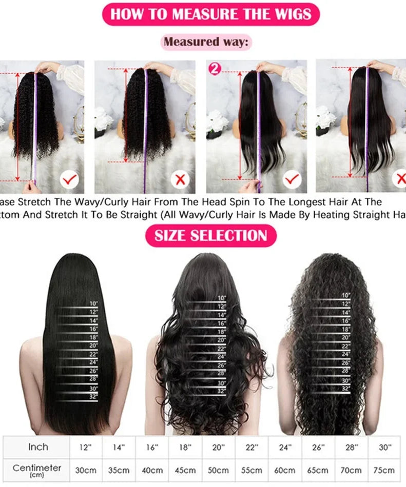 40 Inches Body Wave Human Hair Wig 13x4 360 Transparent Lace Front Human Hair Wig 13x6 Brazilian Lace Human Hair For Black Women