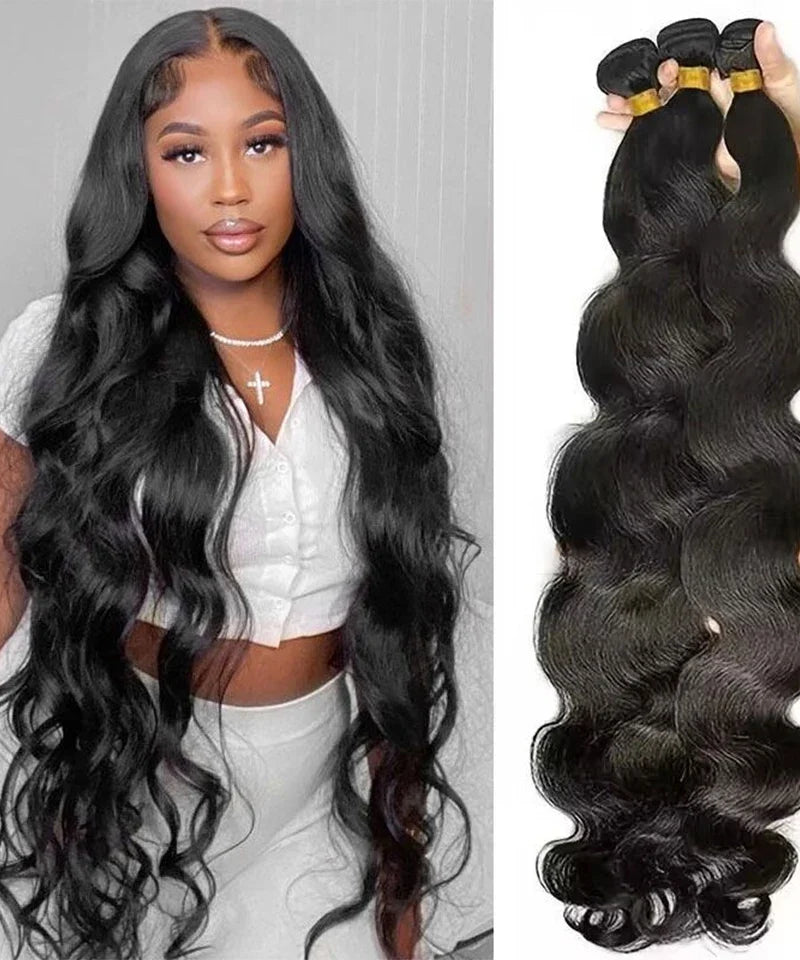 15A Raw USA Body Wave Human Hair Bundles 100% Unprocessed Virgin Hair Weave Extensions 1/3/4pcs Wholesale Cheap Price Natural