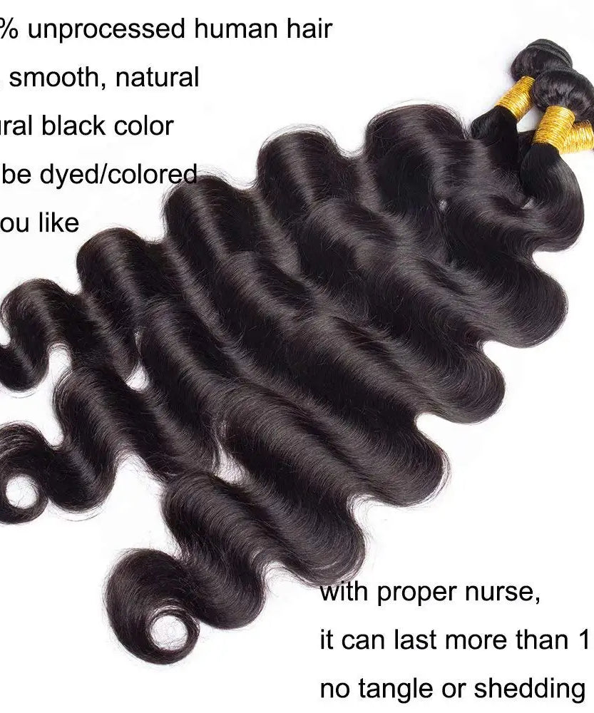 15A Raw USA Body Wave Human Hair Bundles 100% Unprocessed Virgin Hair Weave Extensions 1/3/4pcs Wholesale Cheap Price Natural