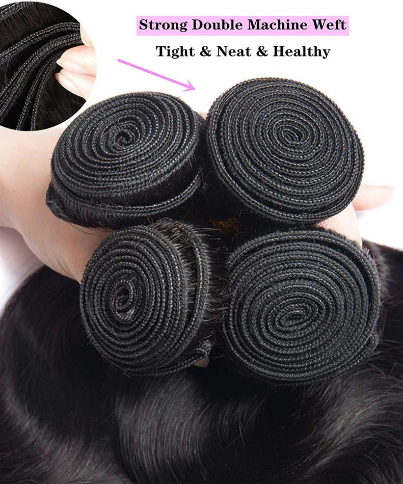 15A Raw USA Body Wave Human Hair Bundles 100% Unprocessed Virgin Hair Weave Extensions 1/3/4pcs Wholesale Cheap Price Natural