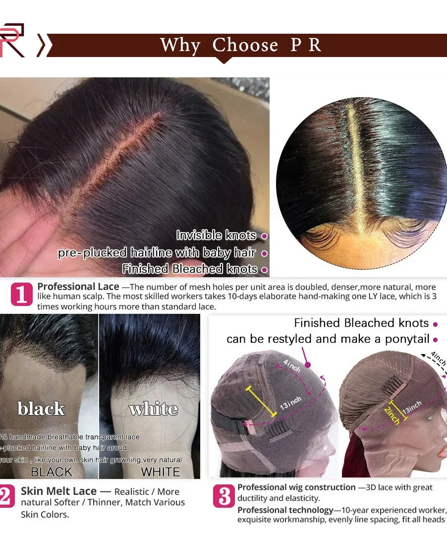 Dark Brown Super Double Drawn 13x4 Hd Lace Wig Bone Straight Chocolate Brown Wigs Human Hair 13x4 Lace Front Human Hair Wig