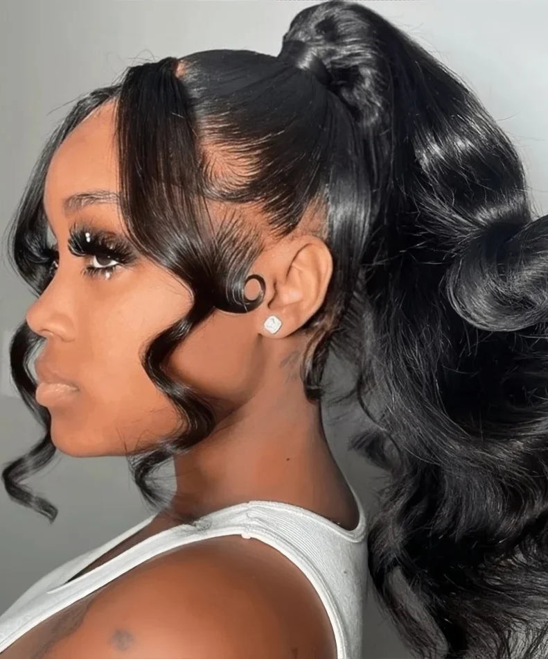 360 Full Lace Wig Body Wave Human Hair Wigs 100% Pre Plucked Hd Brazilian Lace Frontal Wigs Invisible Strap 250 Density 40 Inch