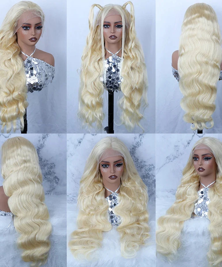 300% High Density Lace Wigs Body Wave Blonde Wig 613 Hd Lace Frontal Wig 13x6 Vietnamese Raw Hair 13x4 Lace Front Human Hair Wig